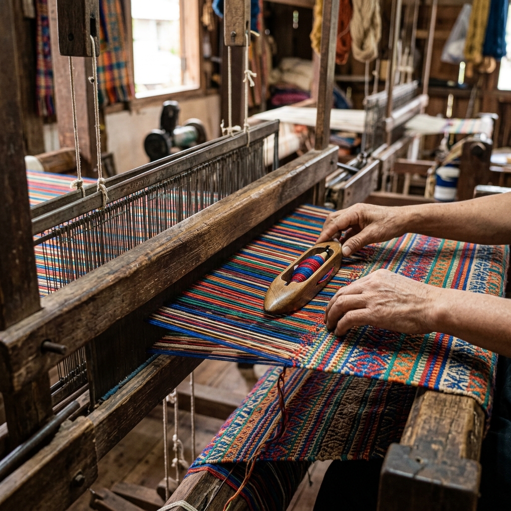 Wireless Looms: The Evolution of Shuttle Weaving